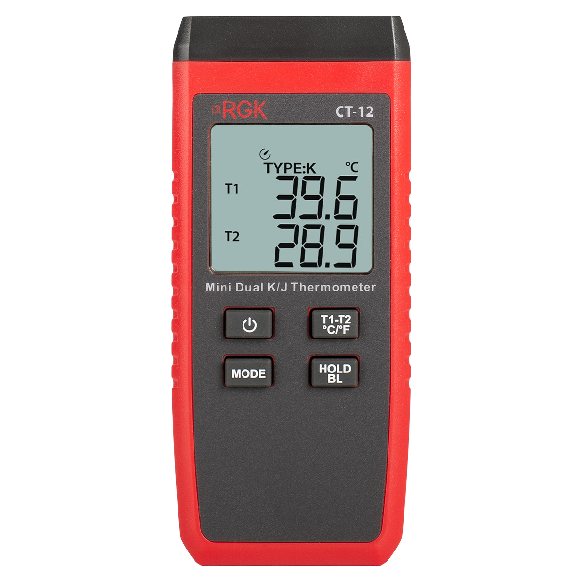 Термометр RGK CT-12 с погружными зондами температуры TR-10W с поверкой - 3