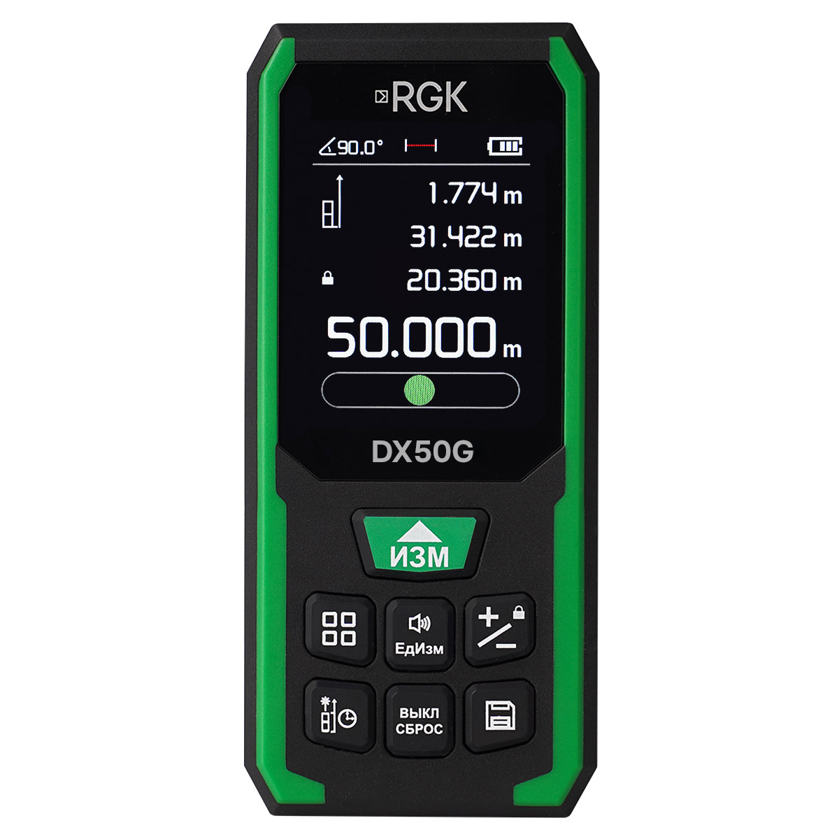 Лазерный дальномер RGK DX50G