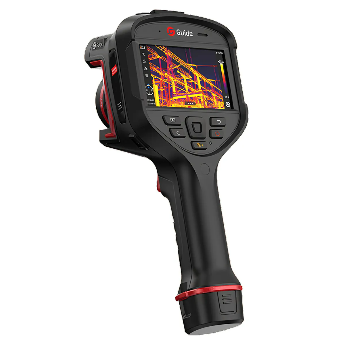 Тепловизор Guide H3 с поверкой в комплекте с широкоугольным 44° x 34° высокотемпературным и телеобъективом 7° x 5° - 2